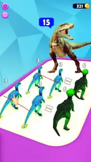 Dinosaur Merge Battle Fight скриншот 3