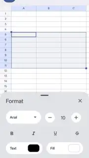 Google Sheets скриншот 2