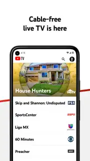 YouTube TV скриншот 1