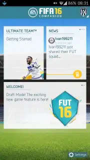 EA SPORTS FIFA 16 Companion скриншот 2