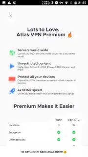Atlas VPN скриншот 6