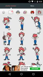 Emoji Stickers for chat Apps скриншот 4
