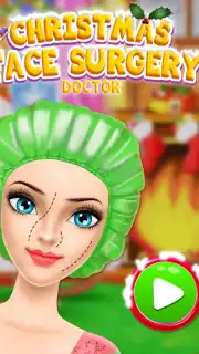 Christmas Face Surgery: Virtual Surgery Hospital скриншот 2