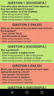 The bible quiz game скриншот 9