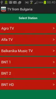 TV from Bulgaria скриншот 4