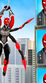 Black Spider Rope Superhero скриншот 1