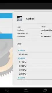 Superuser (for Android 4) скриншот 6