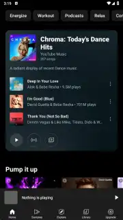 YouTube Music (Android TV) скриншот 9