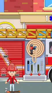 My Town : Firestation Free скриншот 2