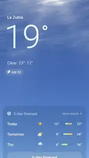 Weather - By Xiaomi скриншот 1