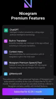 Nicegram: Web3 for Telegram X скриншот 14
