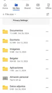 Microsoft OneDrive скриншот 1
