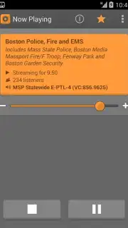 Scanner Radio скриншот 2
