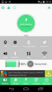 Ahorro de batería HD скриншот 3