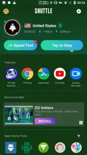 VPN proxy, Unblock Sites - Shuttle VPN скриншот 5