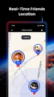 Live Earth Map & GPS Tracker скриншот 5
