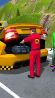 Taxi Games Driving Car Game 3D скриншот 1