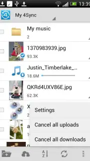 4Sync скриншот 2