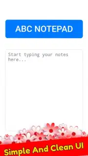 ABC NOTEPAD скриншот 1