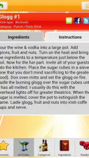 8,500 Drink Recipes Free скриншот 3