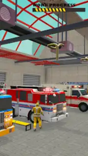 Rescue Fire Truck Simulator 3D скриншот 2