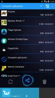 Bluetooth App Sender скриншот 1