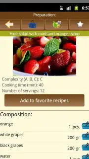 Salad recipes скриншот 2