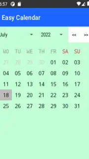 Easy Calendar скриншот 4
