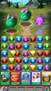 Dragon Strike: Puzzle RPG скриншот 8