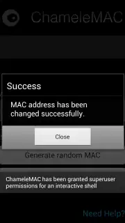 ChameleMAC скриншот 2