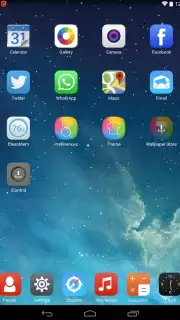 iOS 8 Launcher скриншот 3
