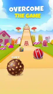 Candy Ball Run - Rolling Games скриншот 5