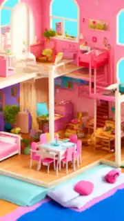 Doll House Design: Girl Games скриншот 3
