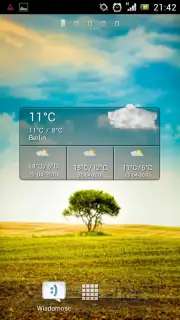 Cute Weather Widget скриншот 3