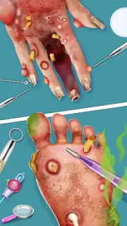 ASMR Doctor Makeup Salon games скриншот 3