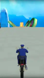 Police Bike Stunts Games скриншот 10