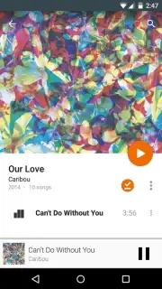 Google Play Music скриншот 3