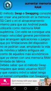 Aumentar memoria RAM interna (copy) скриншот 1
