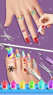 ASMR Doctor Makeup Salon games скриншот 1
