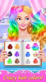 Hair Nail Salon: Makeup Games скриншот 8