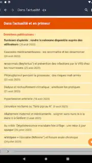 Application Prescrire скриншот 6