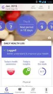 Glow - Period Tracker скриншот 10