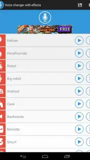 Voice Changer With Effects скриншот 3