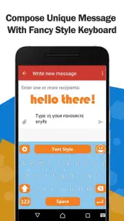 Fancy Fonts Keyboard - Font Style Changer скриншот 6