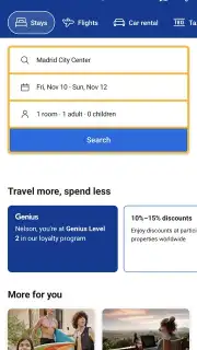 Booking.com скриншот 1