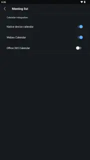 WebEx Meetings скриншот 20