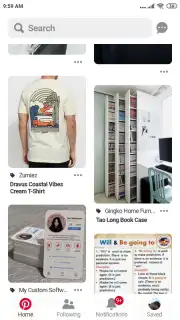 Pinterest Lite скриншот 5