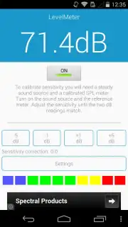 LevelMeter скриншот 3