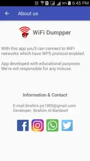 WiFi Dumpper ( WPS Connect )‏ скриншот 1