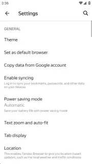 Yandex Browser (alpha) скриншот 17